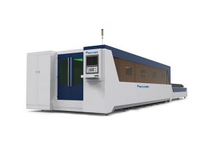 फाइबर लेजर काटने की मशीन 500-6000 W उच्च त्वरण के साथ 2.5 g तक